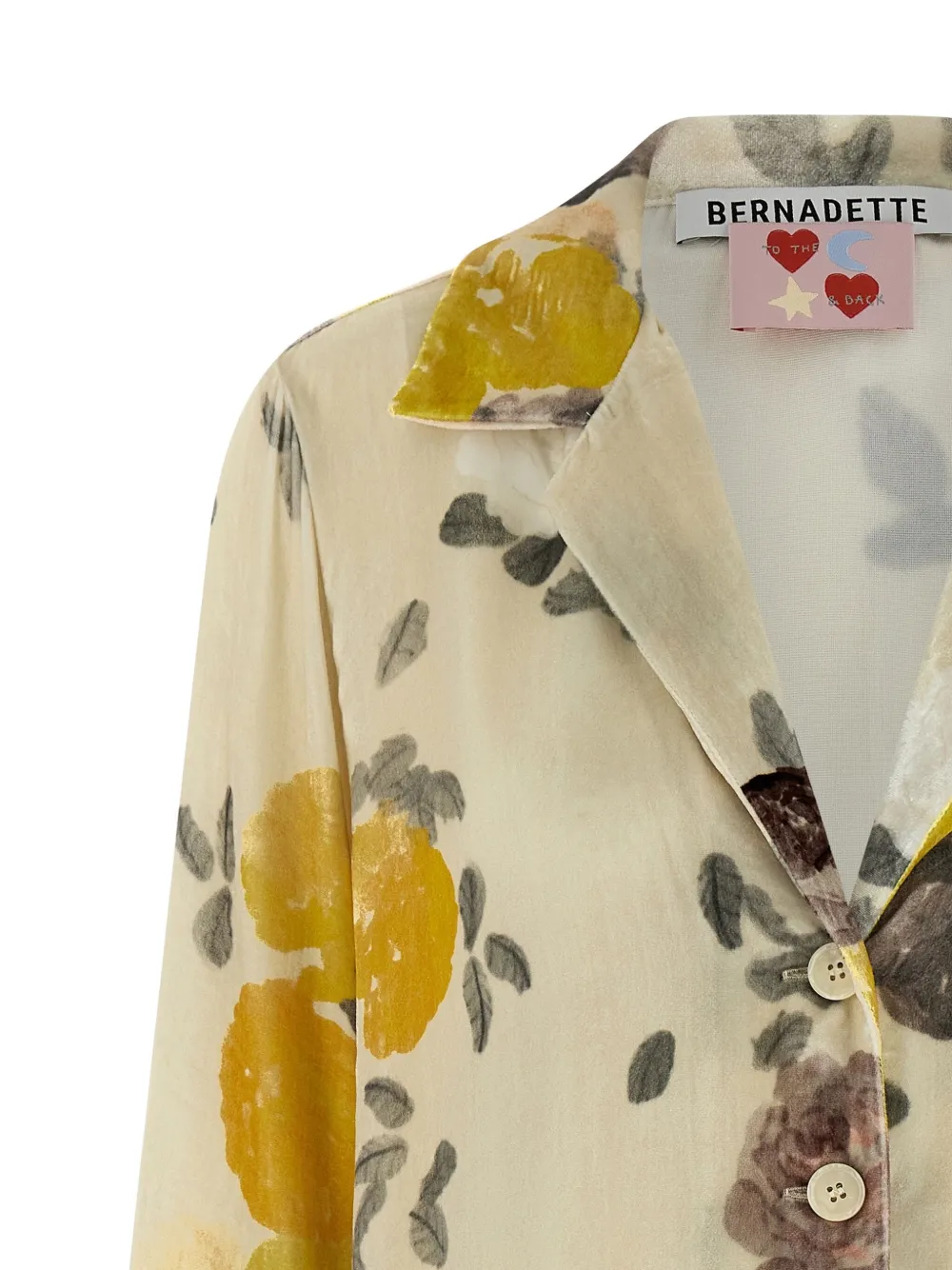 Bernadette Louis Floral-print Shirt In Multi