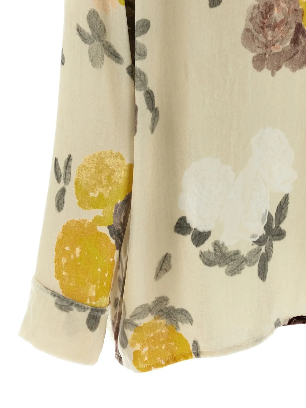 Bernadette Louis Floral-print Shirt In Multi