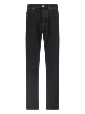 Undercover x Psycho logo-appliqué Jeans | Black | FARFETCH