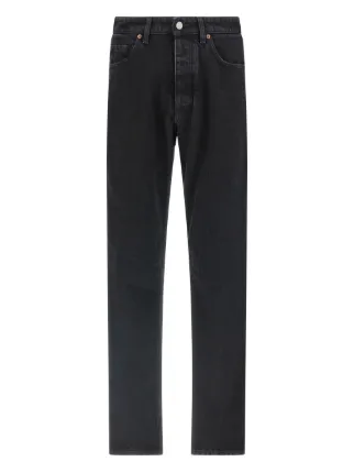 MM6 Maison Margiela ファイブポケット ジーンズ | ブラック | FARFETCH JP