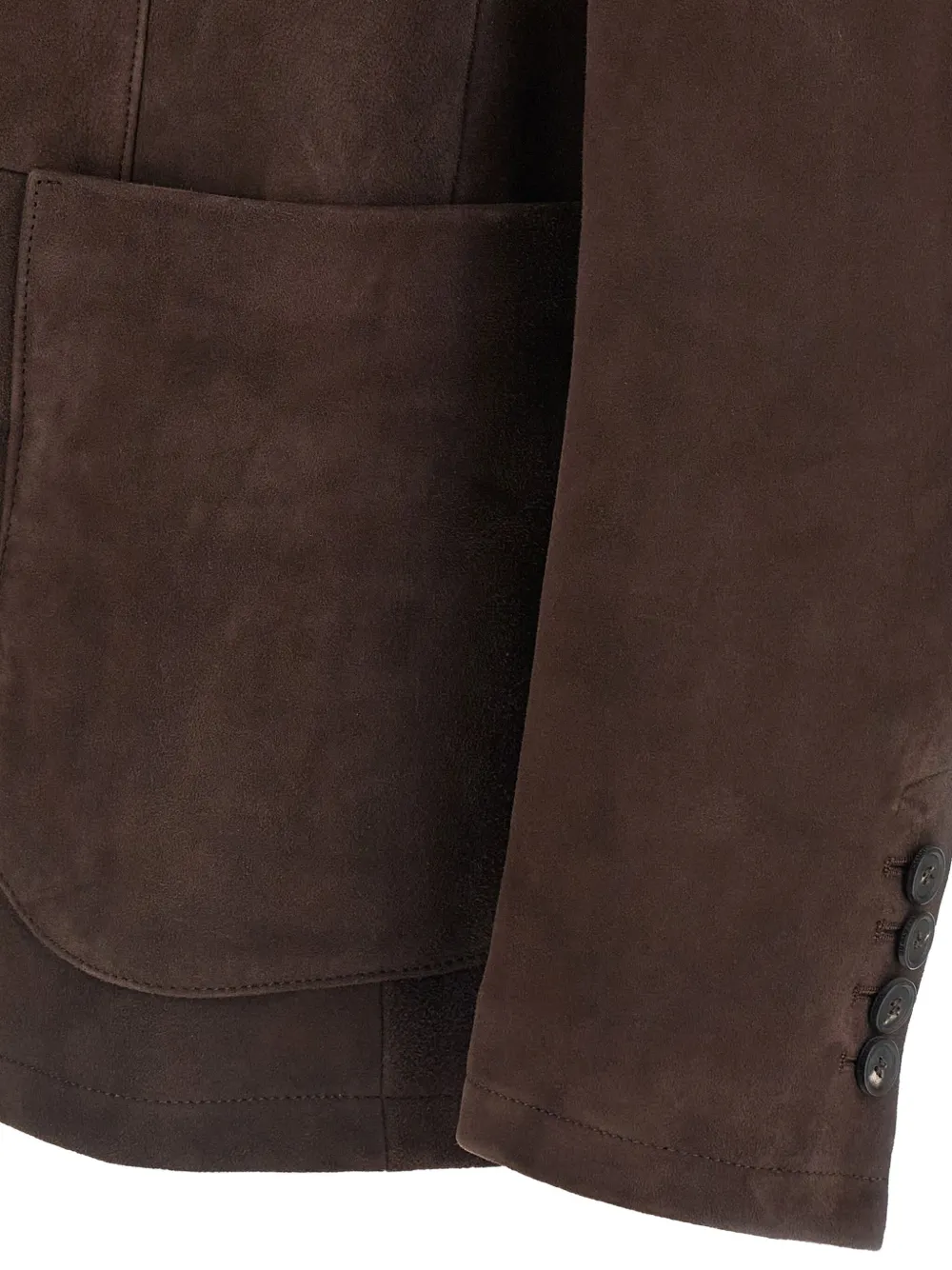 Tagliatore Suède blazer Bruin