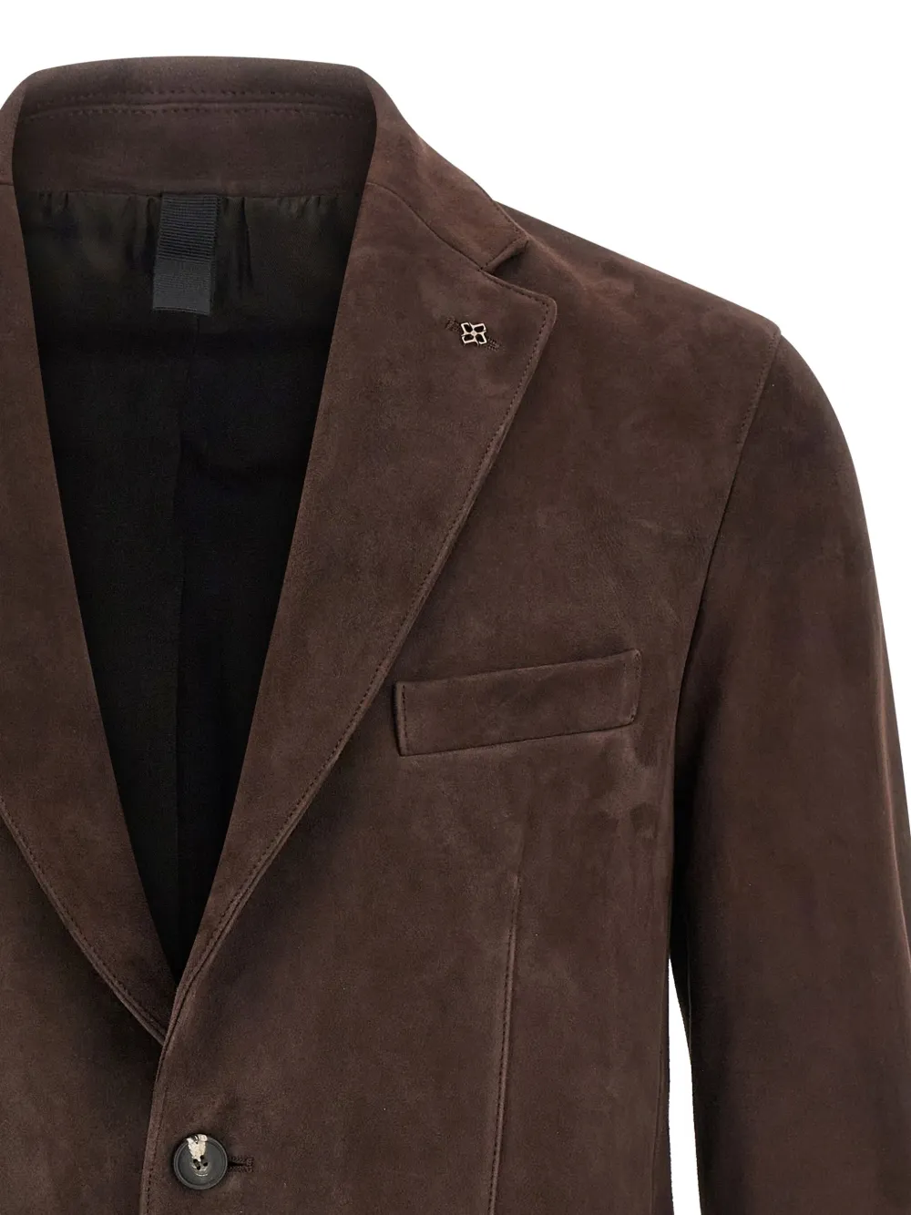 Tagliatore Suède blazer Bruin