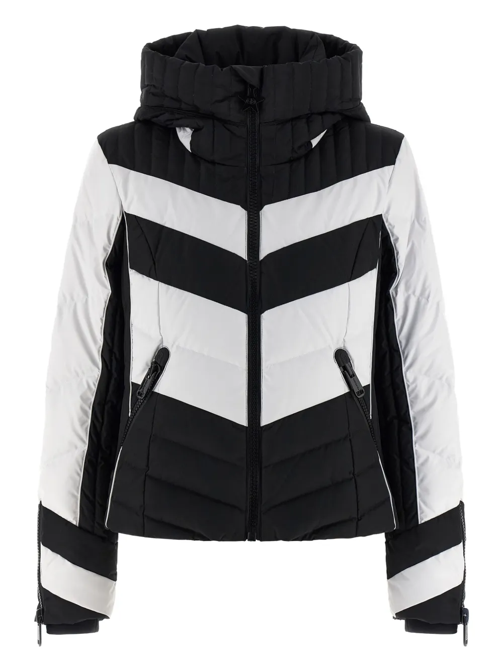 Goldbergh Gesteppte Valanga Skijacke mit Kapuze - Schwarz