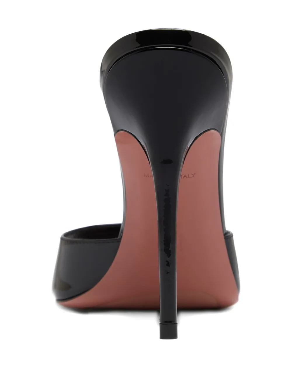 Amina Muaddi 105 mm Elodie sandalen Zwart