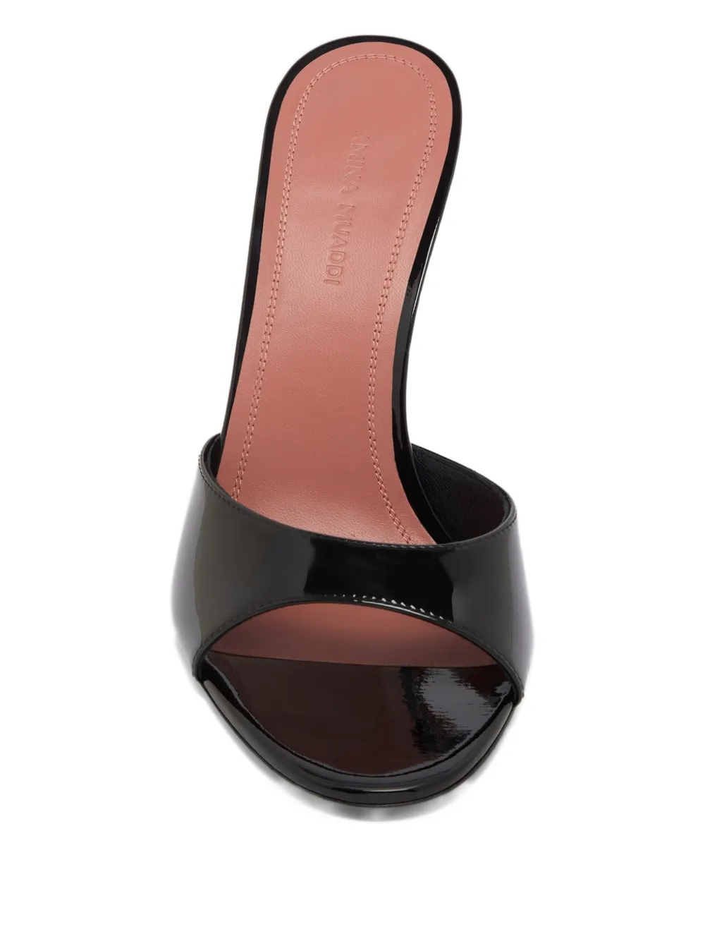 Amina Muaddi 105 mm Elodie sandalen Zwart