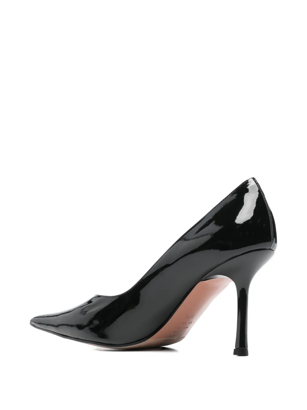 Aldo Castagna 85 mm Anya pumps met puntige neus Zwart