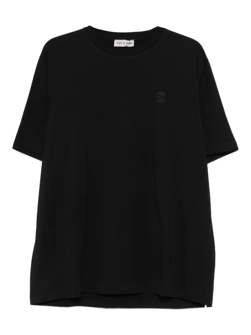 State Of Order Team T-shirt In Black