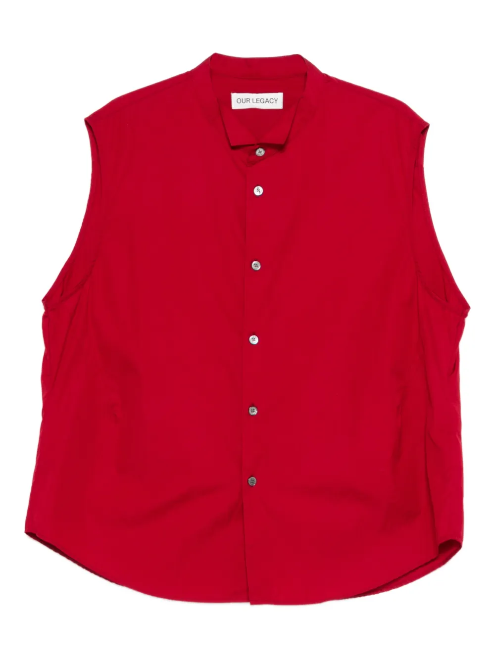 OUR LEGACY camisa con botones | rojo | Image 1