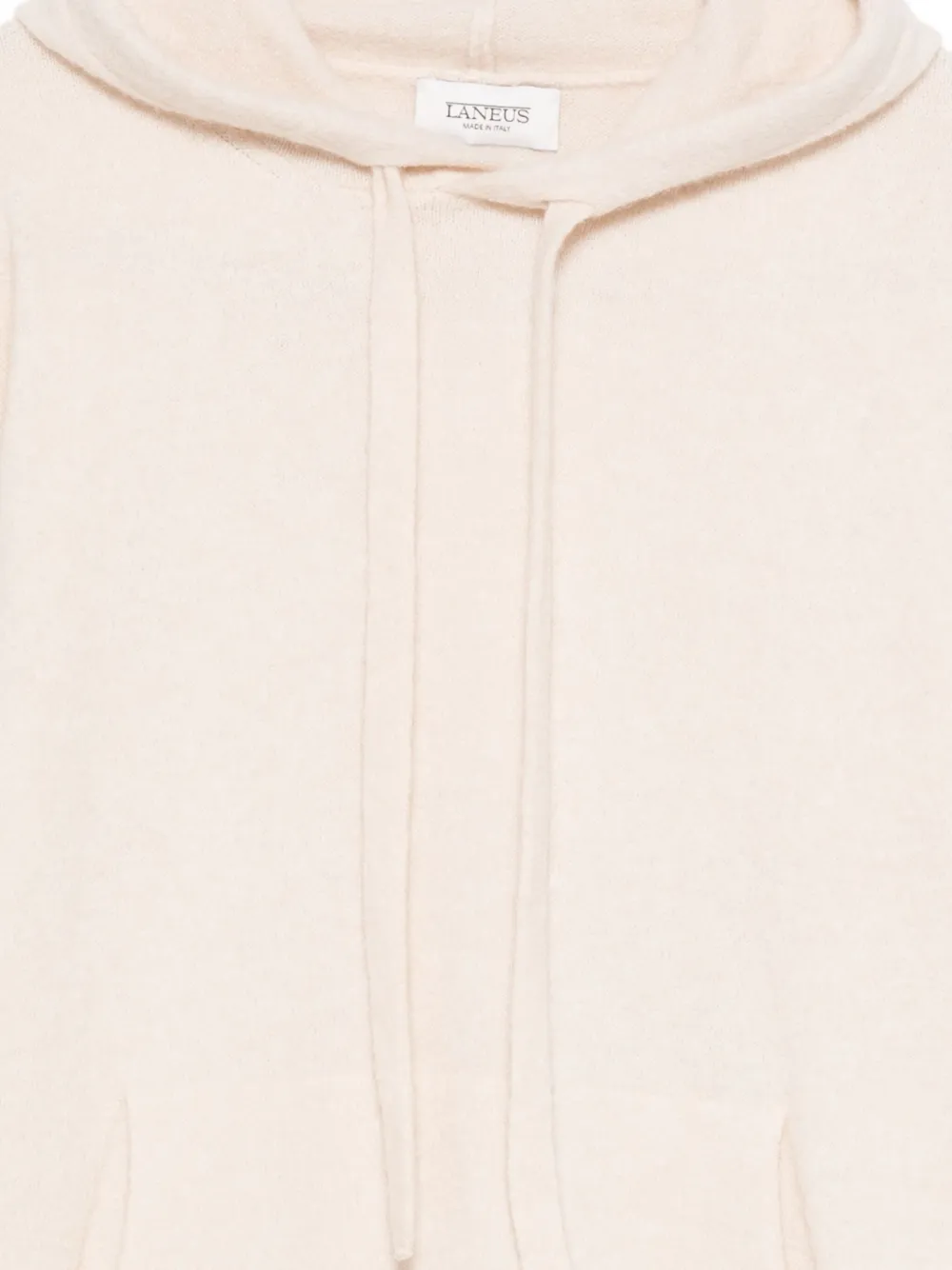 Laneus Hoodie van kasjmierblend Beige