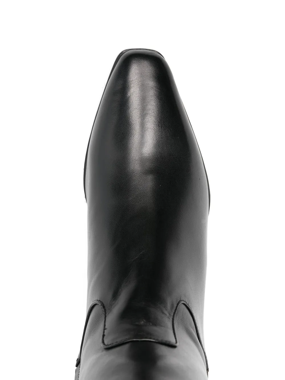 Julie Dee Laarzen met puntige neus Zwart