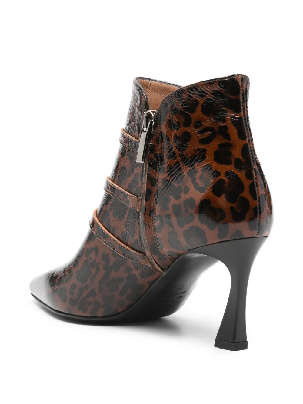 The Seller 75 laarzen met dierenprint Bruin