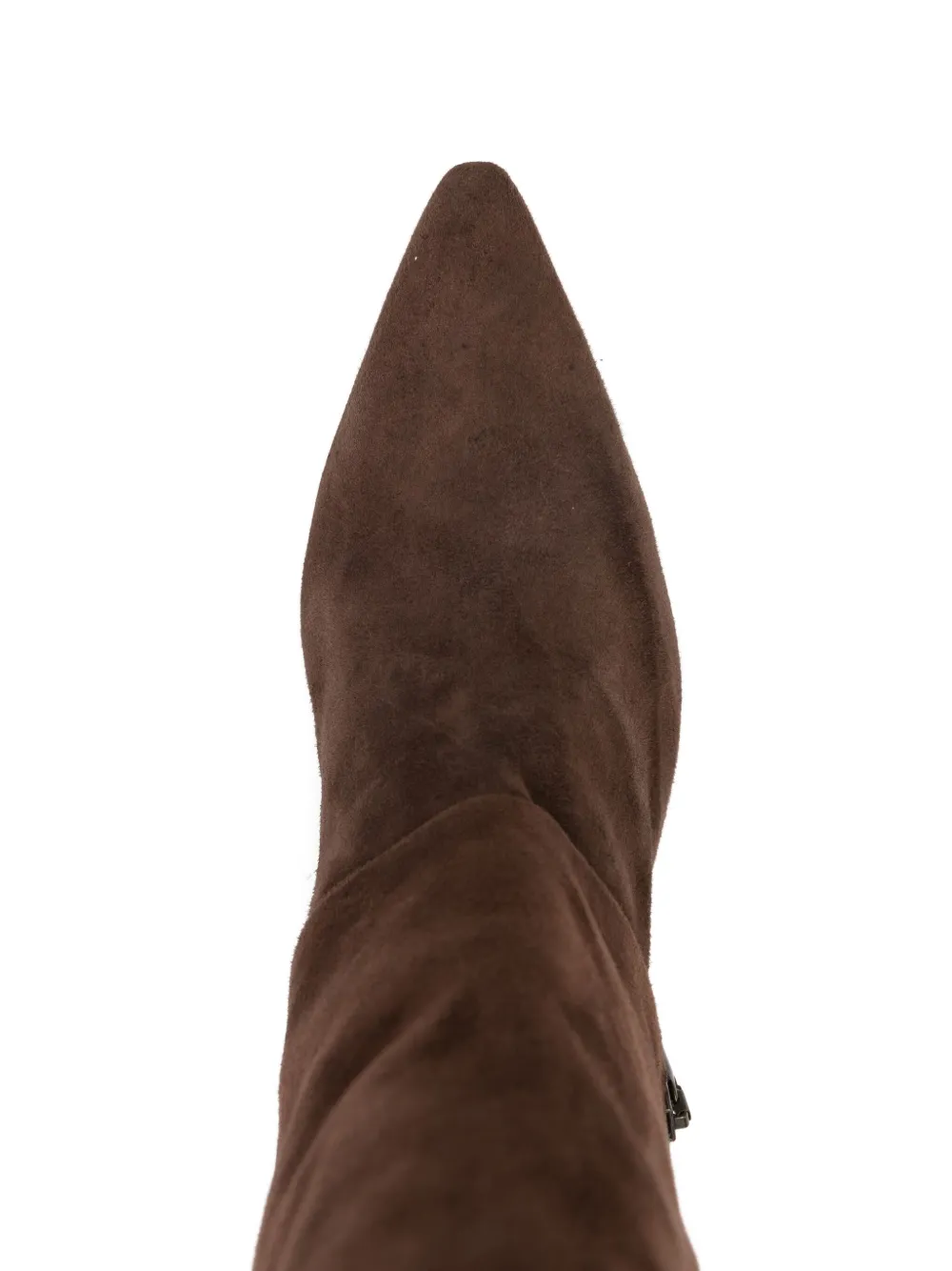 The Seller High Heels Boots In Dark Brown Suede In Brown