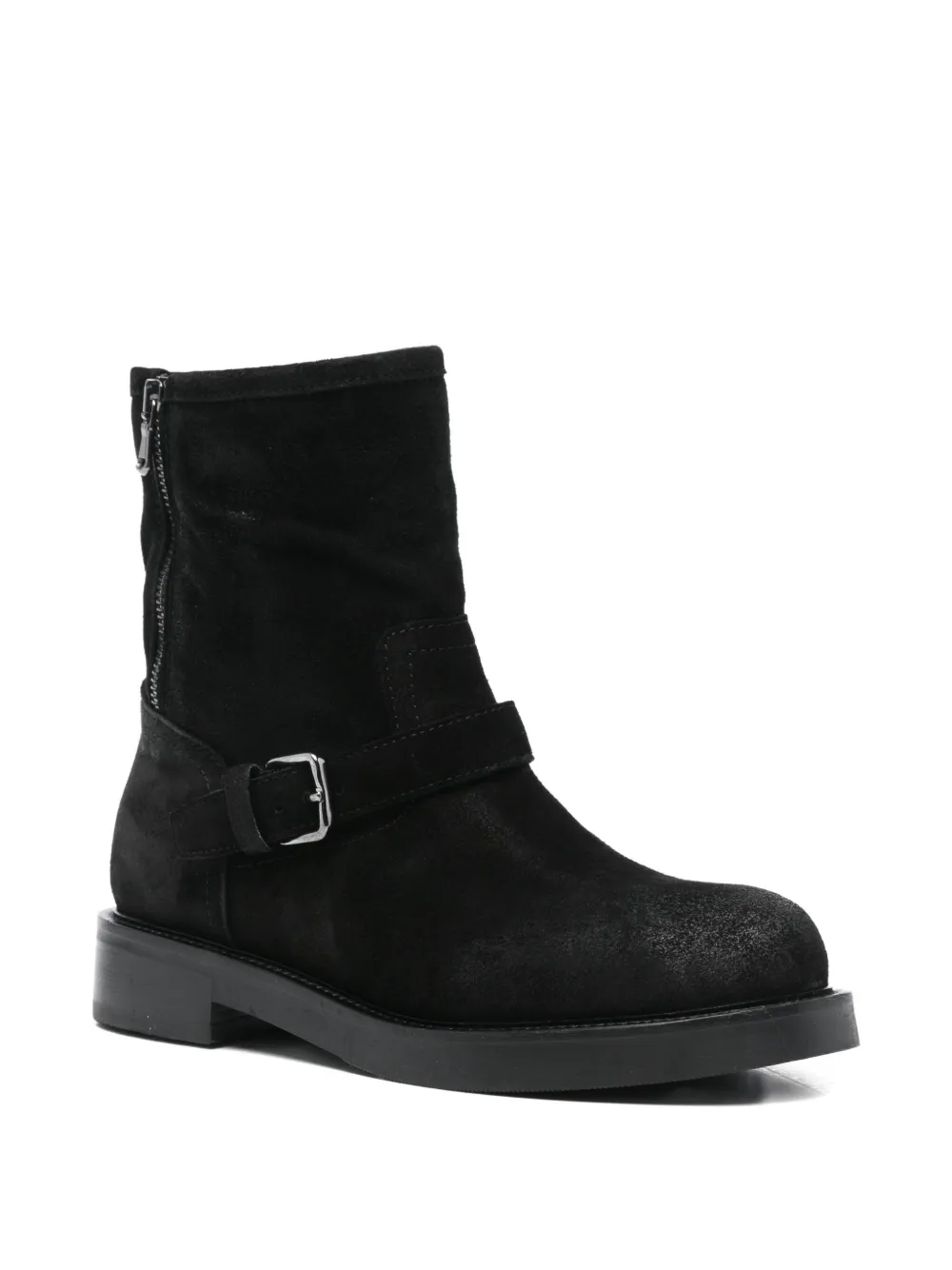 Julie Dee 35mm buckle zip boots | Biker Boots | Image 2
