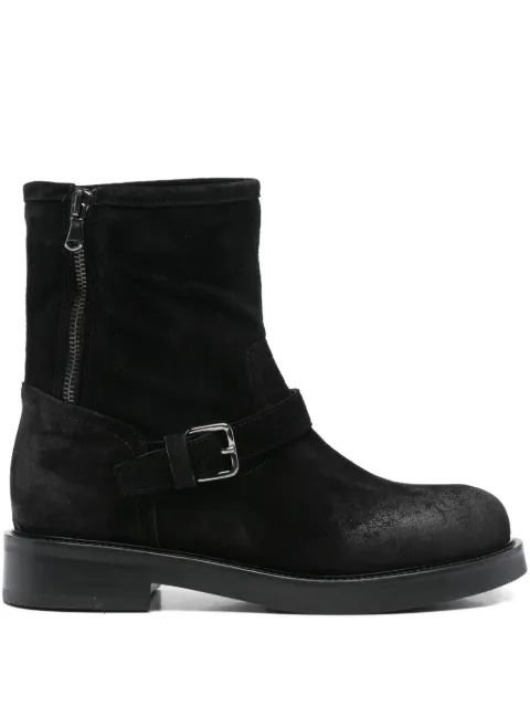 Julie Dee 35mm buckle zip boots