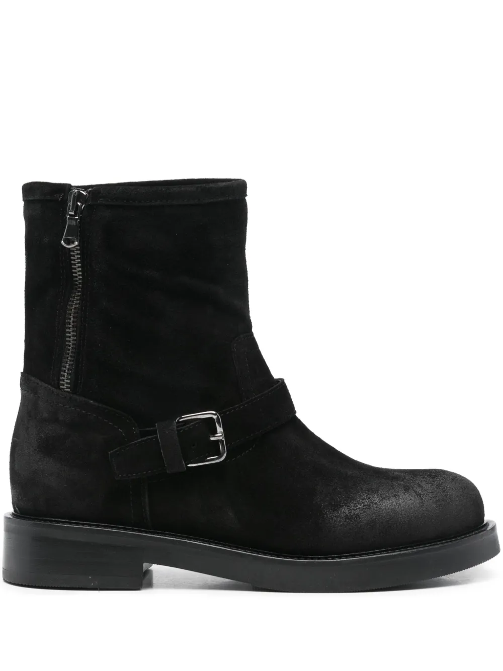 Julie Dee 35mm buckle zip boots | Black | Image 1