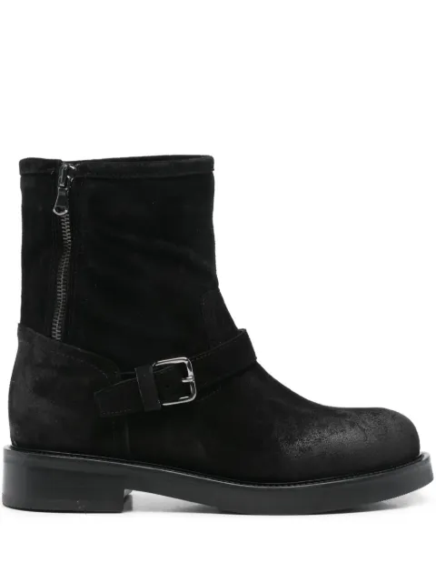 Julie Dee 35mm buckle zip boots