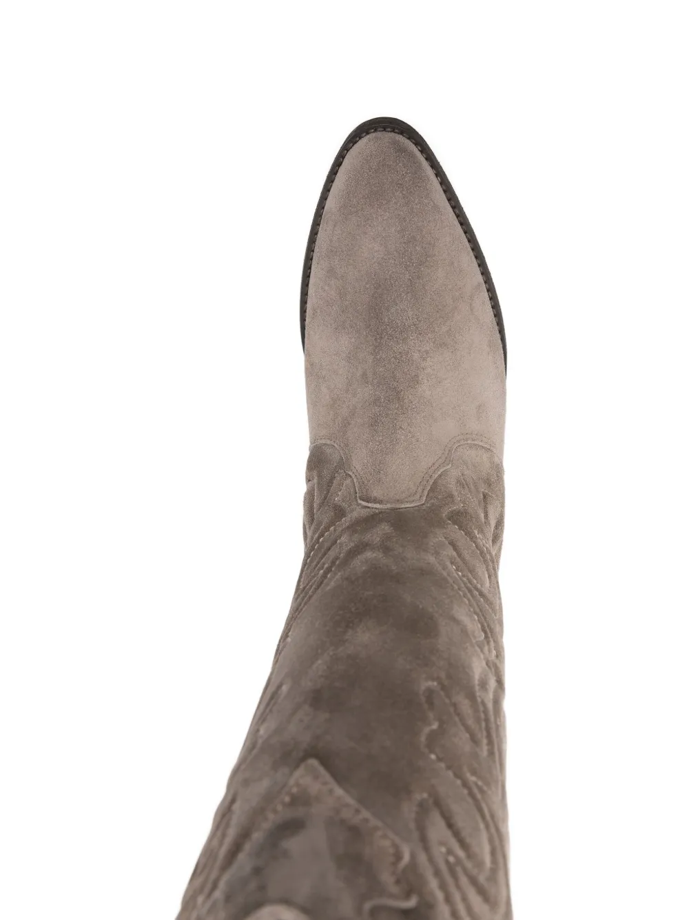 Julie Dee GE039 laarzen met borduurwerk Grijs