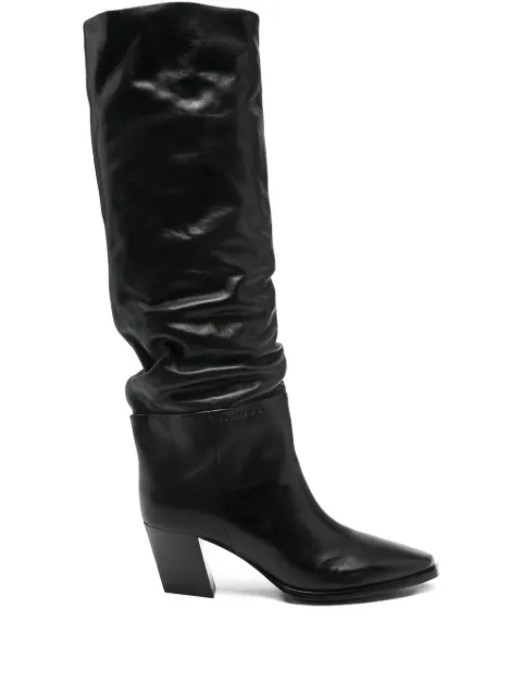 Jimmy Choo pointed toe heeled 60 boots