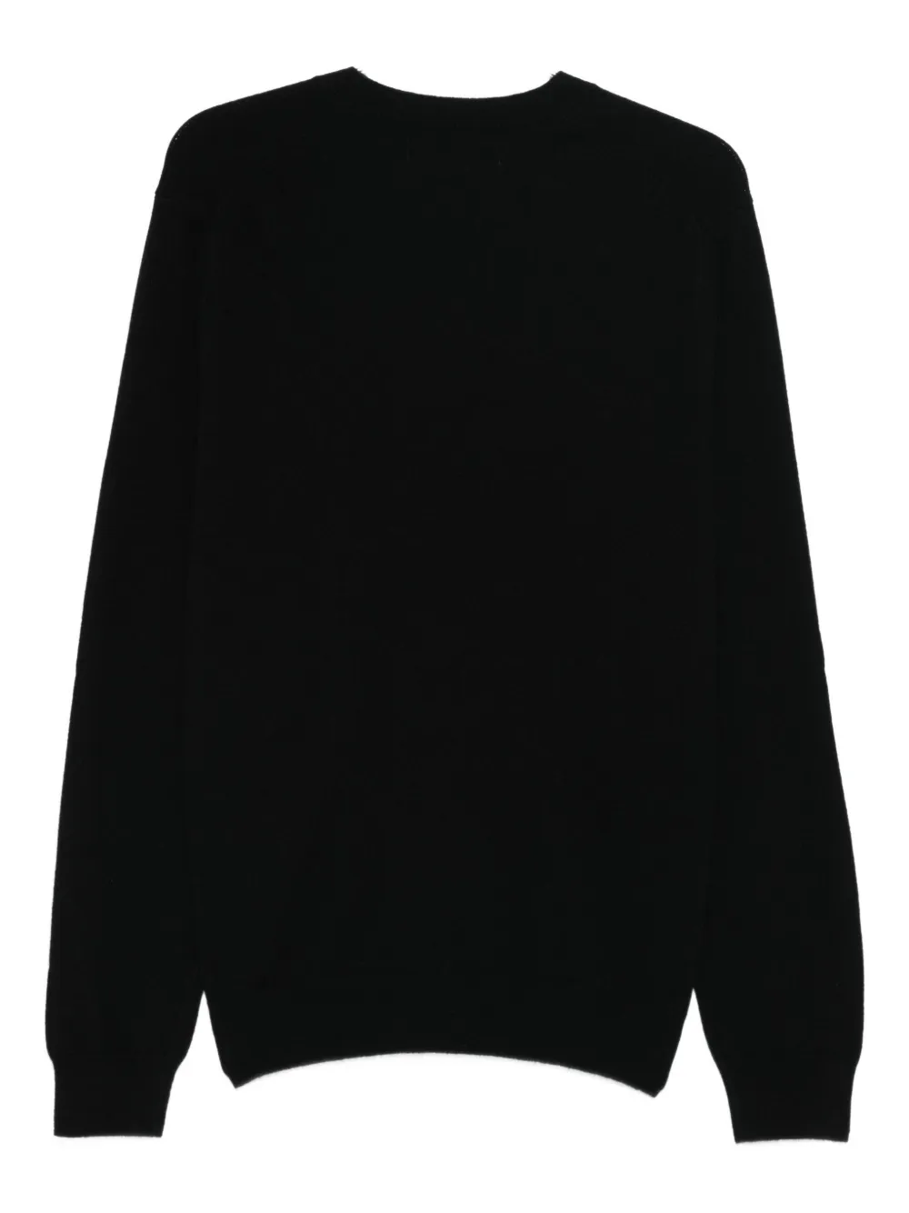 Comme Des Garçons Shirt V-neck sweater - Zwart