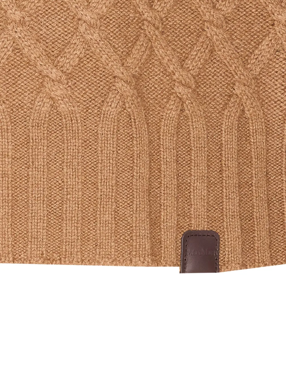 Max Mara Moli High-neck Sweater In Brown