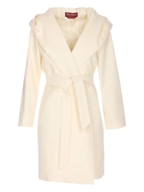 Max Mara Newmang hooded belted coat