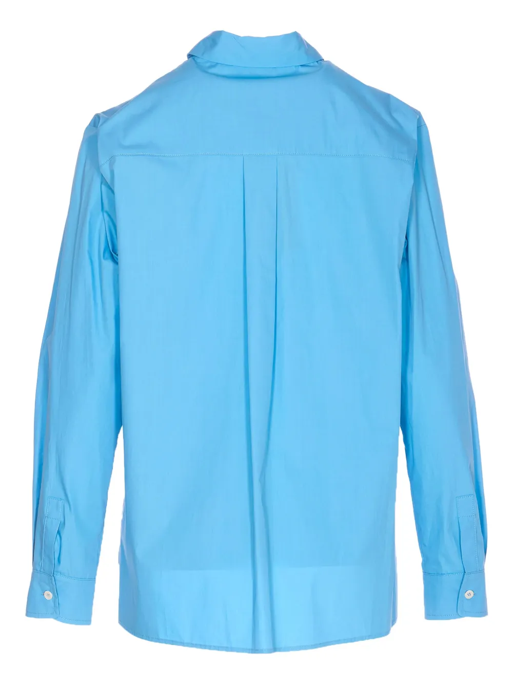 PINKO Blouse met geborduurd logo - Blauw