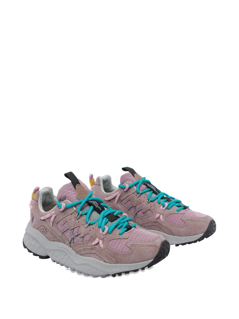 FLOWER MOUNTAIN Yamabushi suède sneakers Paars