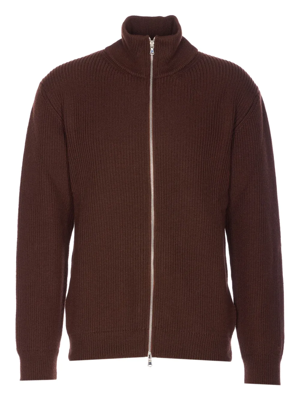 SEVEN GAUGE zip-up cardigan | marrón | Image 1
