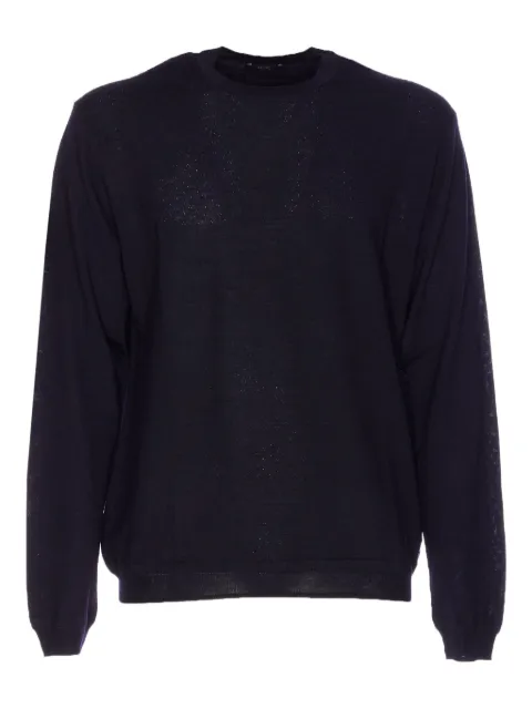 Hosio crewneck long-sleeves sweater