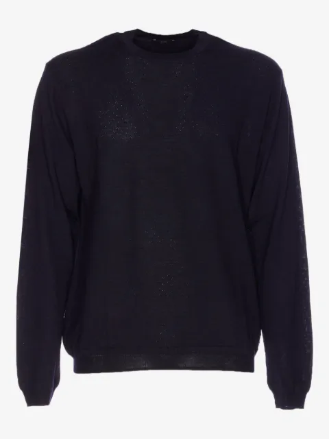 Hosio crewneck long-sleeves sweater