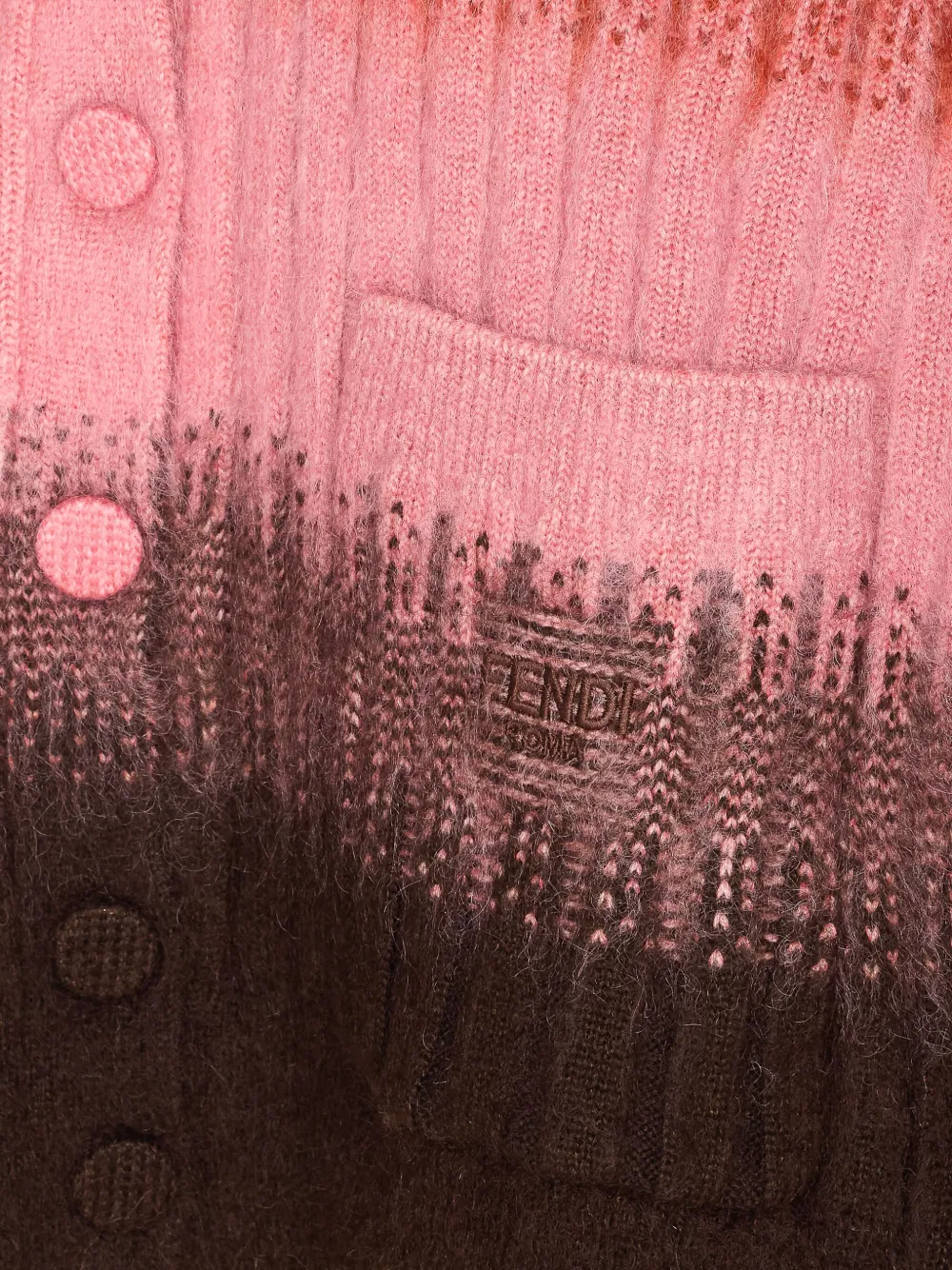 FENDI Vest met lange mouwen Bruin