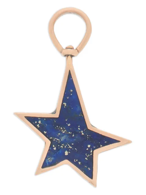 Marla Aaron 14K gold lapis lazuli star charm