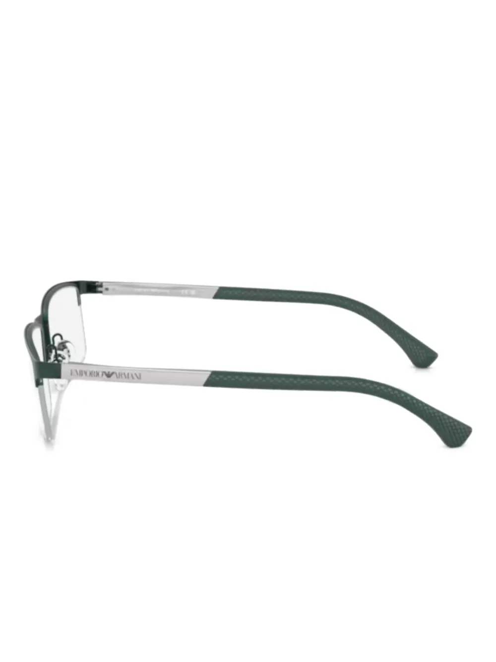 Emporio Armani Bril met rechthoekig montuur Groen