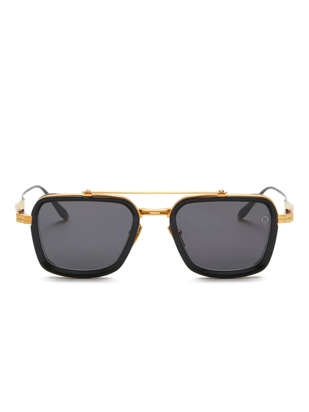 Akoni Solis square-frame sunglasses | Black | Image 1