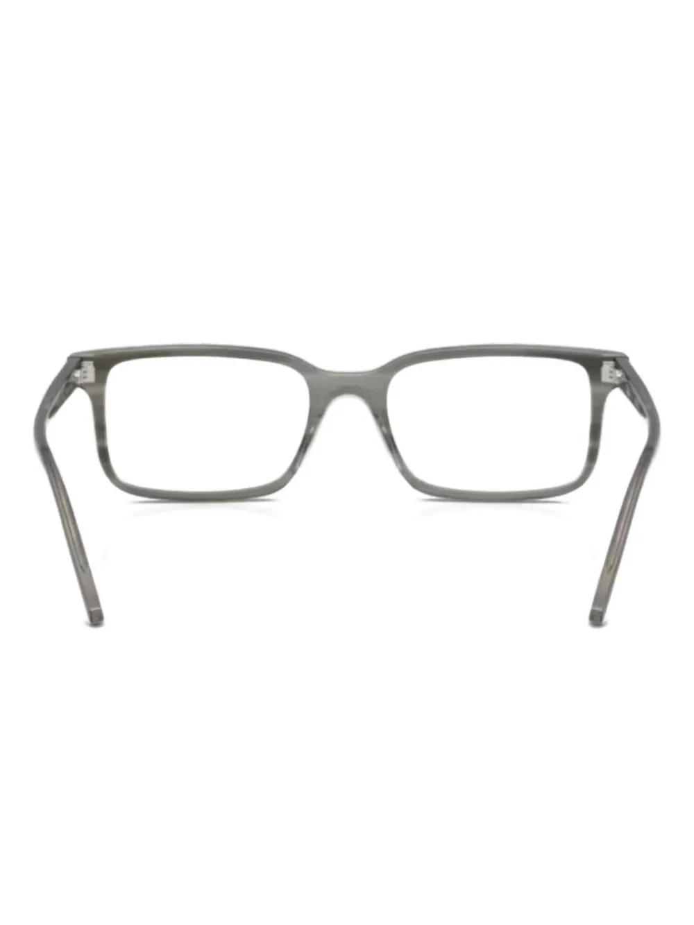 Ray-Ban rectangle frame glasses | Grey | Image 1