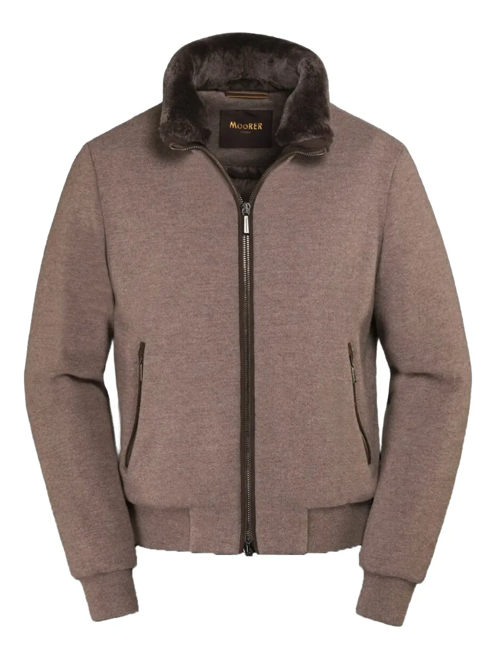 Moorer quilted bomber jacket | tons neutres | Image 1