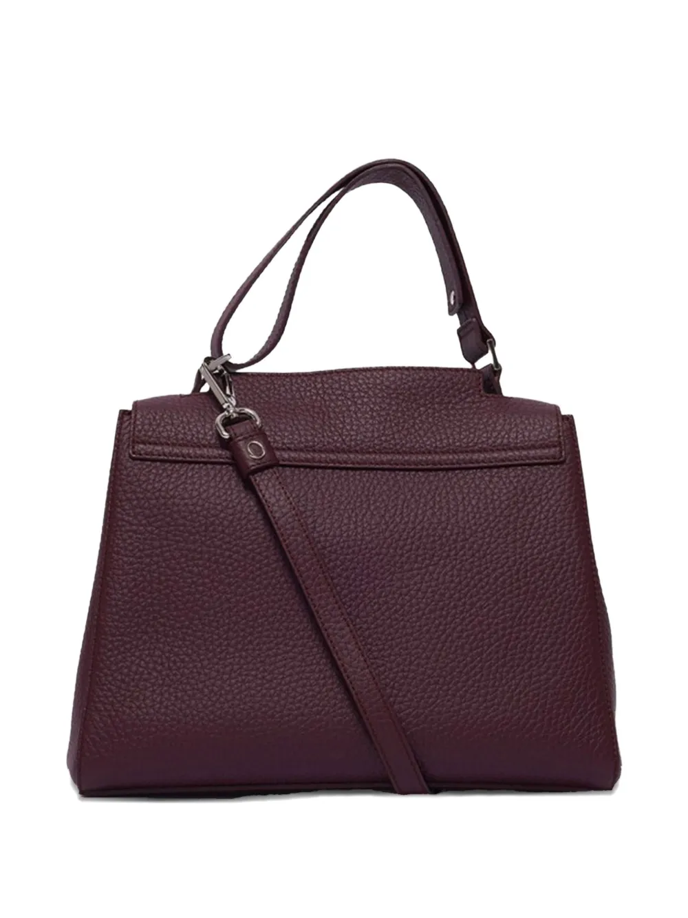 Orciani Medium Sveva Tote Bag In Purple
