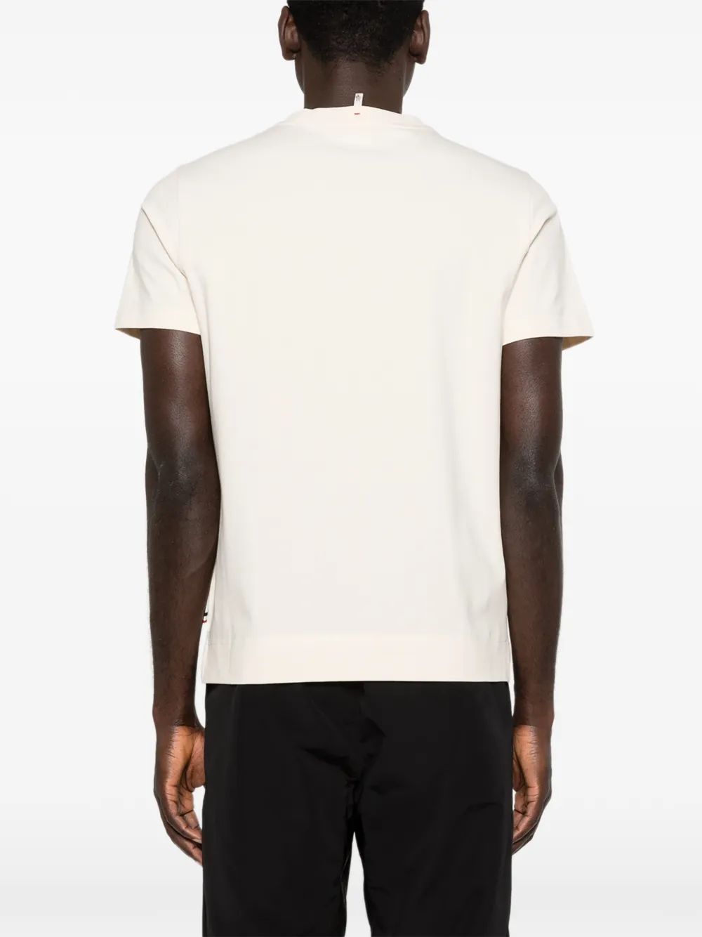 Moncler Grenoble T-shirt met logoprint Beige
