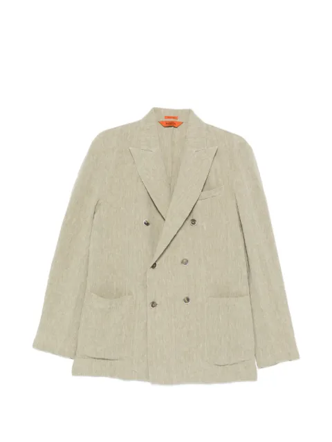 Barena blazer con doble botonadura