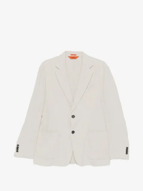Barena herringbone single-breasted blazer