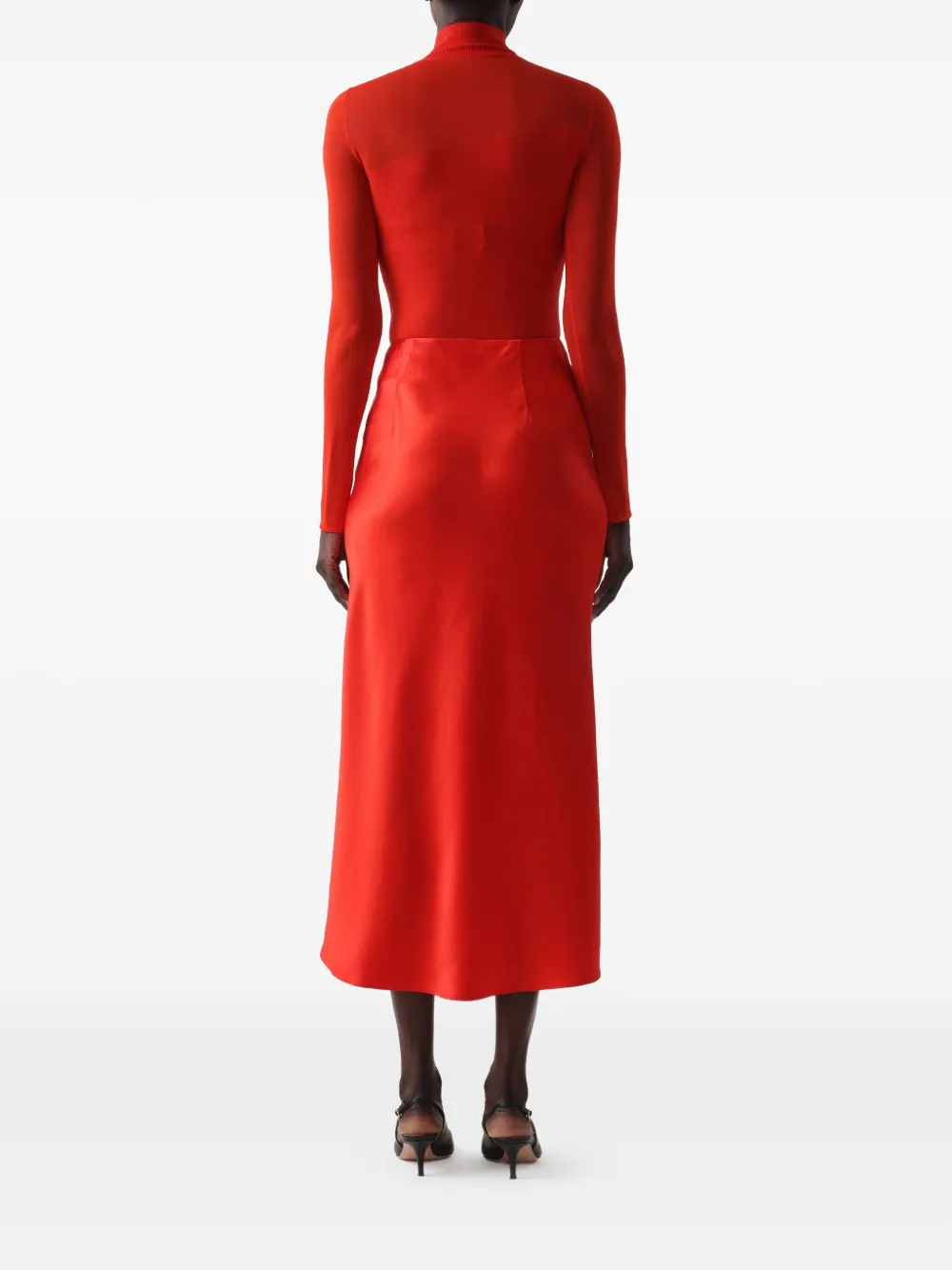 Jason Wu Collection Zip-fastening Straight Skirt In Red