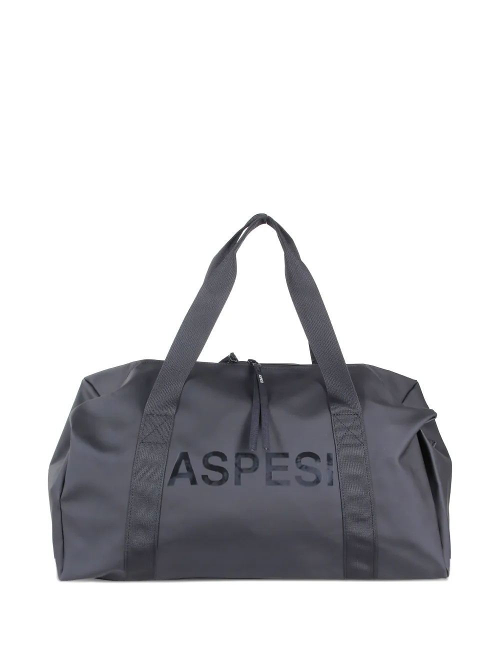 Aspesi Logo Duffle Bag In Gray