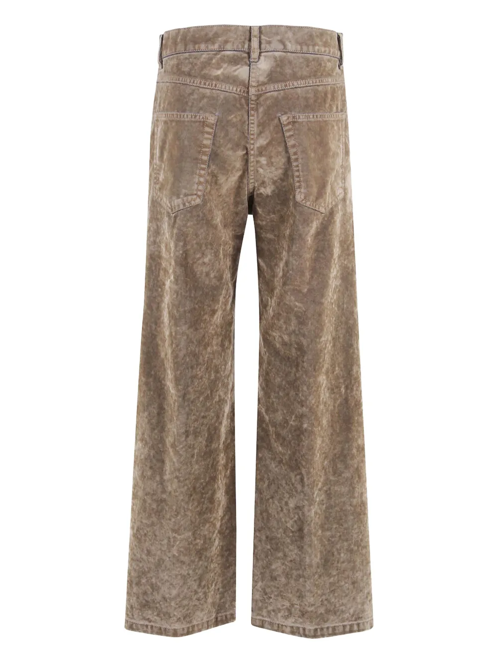 ASPESI flared trousers - Bruin
