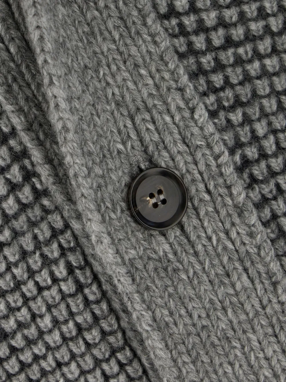 Zegna Vest met sjaalkraag en knopen Grijs