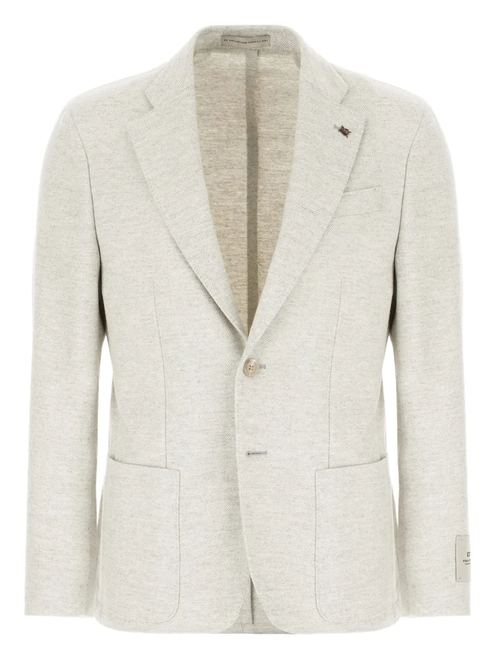 Corneliani single-breasted blazer | Neutrals | Image 1