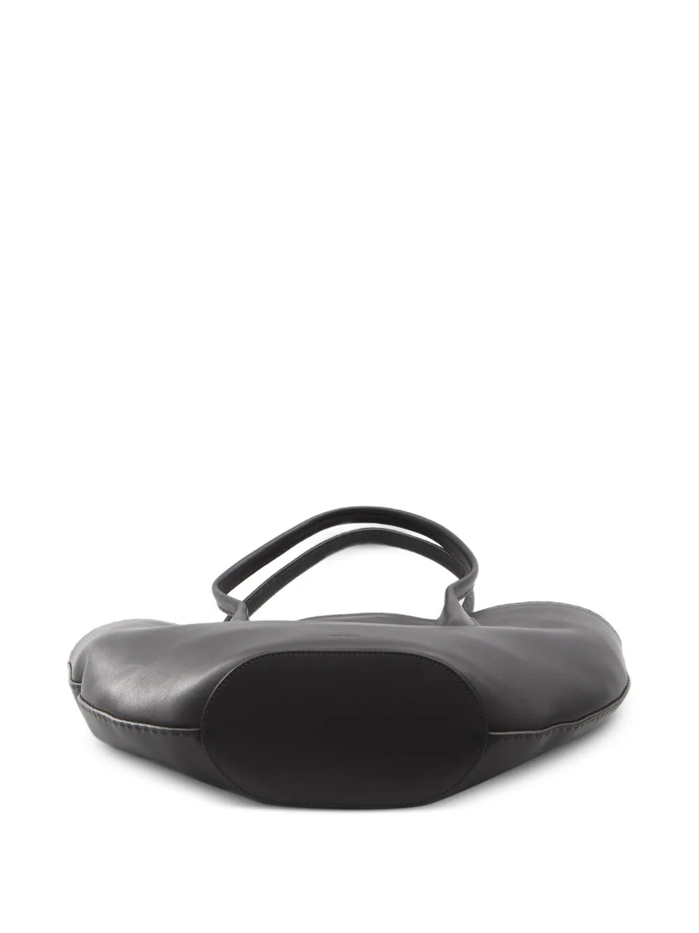 The Row Alger leren shopper - Zwart