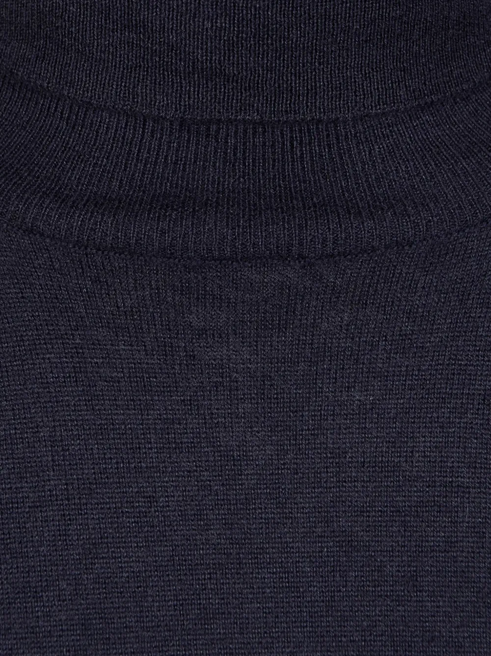 Canali Roll-neck Sweater In Blue