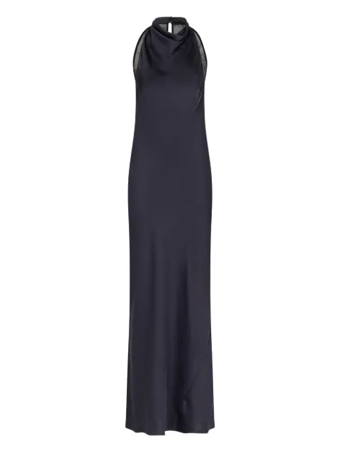 ROTATE BIRGER CHRISTENSEN lace-panel maxi dress