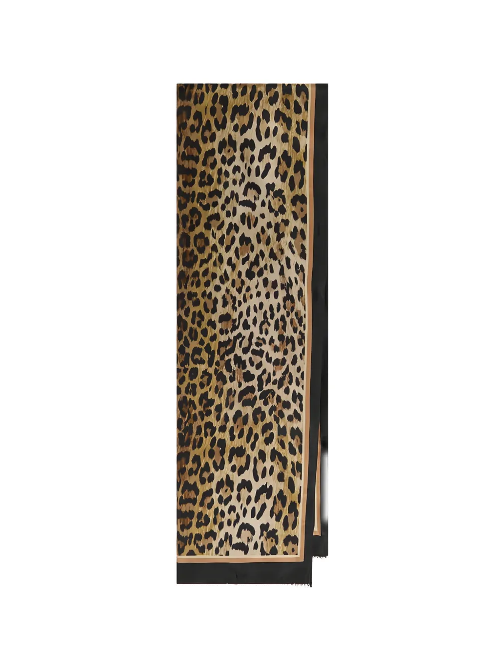 Maliparmi Leopard-print Fringed Scarf In Animal Print