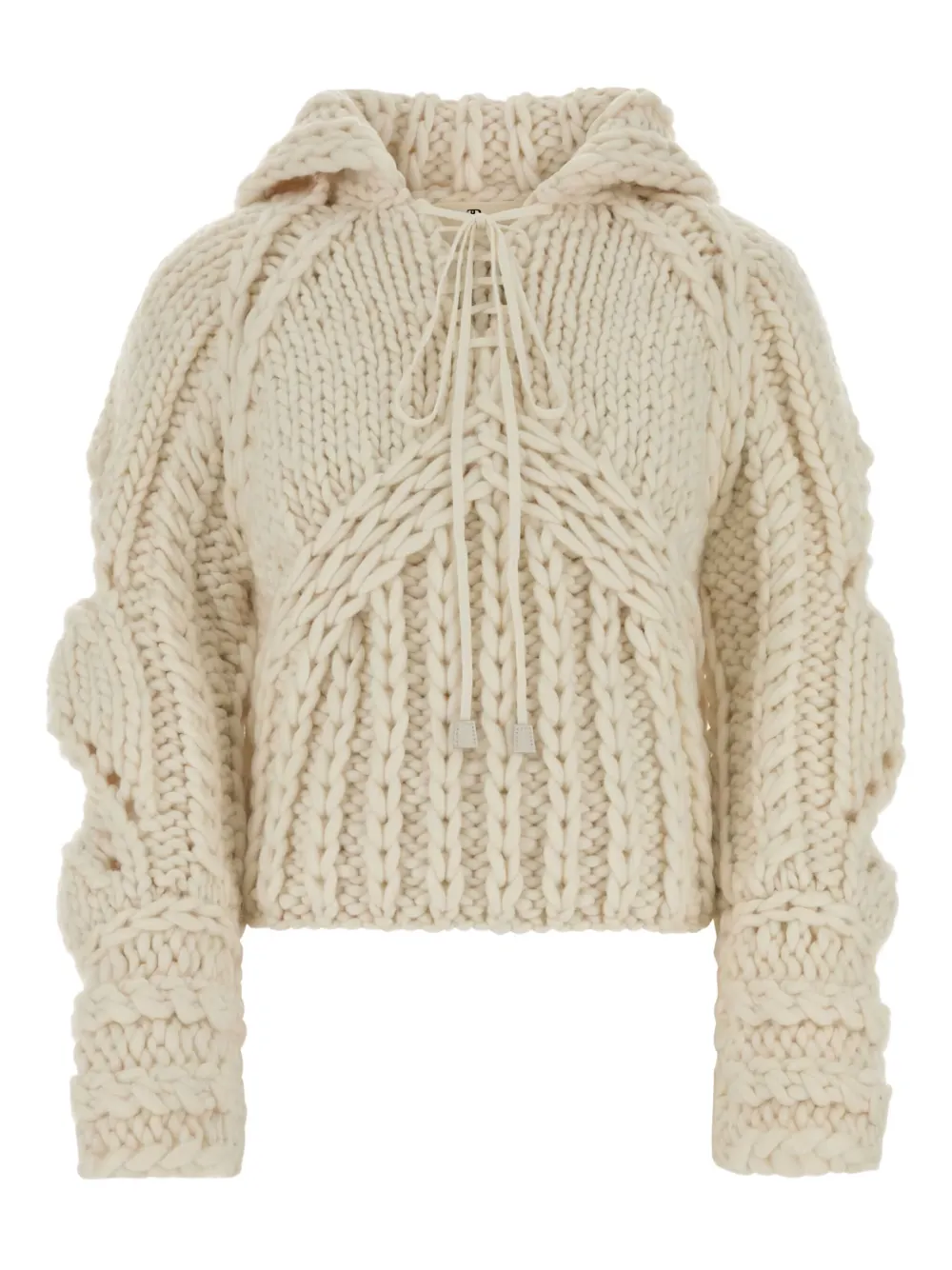 Ermanno Scervino Gehäkelter Pullover | Nude | Image 1